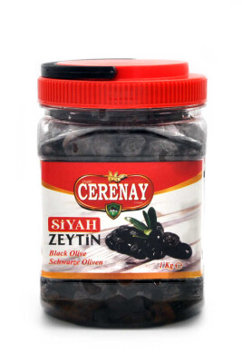 1 KG Az Tuzlu Gemlik Yağlı Sele Sofralık Siyah Zeytin 291-320 Kalibre - 2