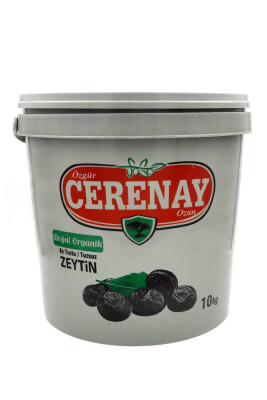 10 KG Domat Çizik Kokteyl Yeşil Zeytin İri Boy 121-140 Kalibre - 4