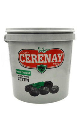 5 KG Domat Çizik Kokteyl Yeşil Zeytin İri Boy 121-140 Kalibre - 4